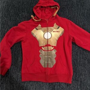 Iron Man men’s  Red Hoodie large